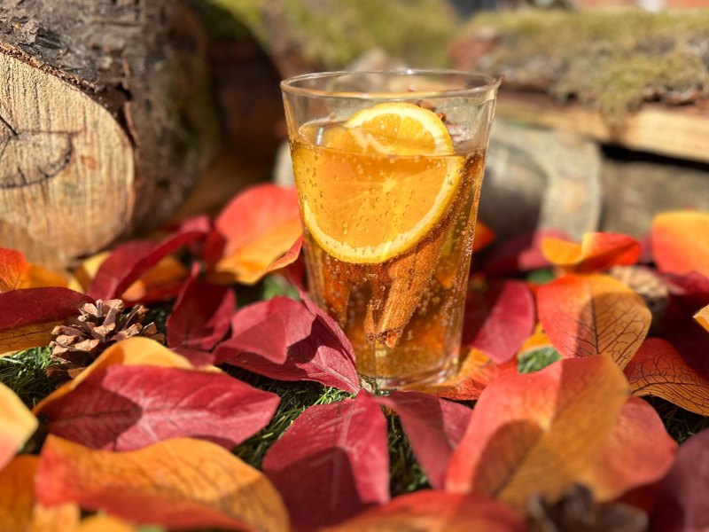 polycarbonate plastic glasses on bonfire night