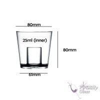 Polycarbonate Shot Glasses clear