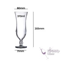 Elite Premium 13oz Hurricane Glass Polycarbonate Glasses